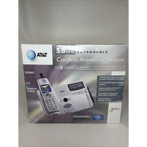 at&t e5960c 5.8 ghz cordless main base for e580-1 e580-2 handset New In Box